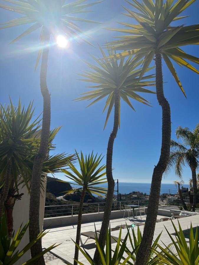 Villa De Luxe Vue Mer Et Piscine Privee Casa De Palma A Torrox Costa Exterior foto