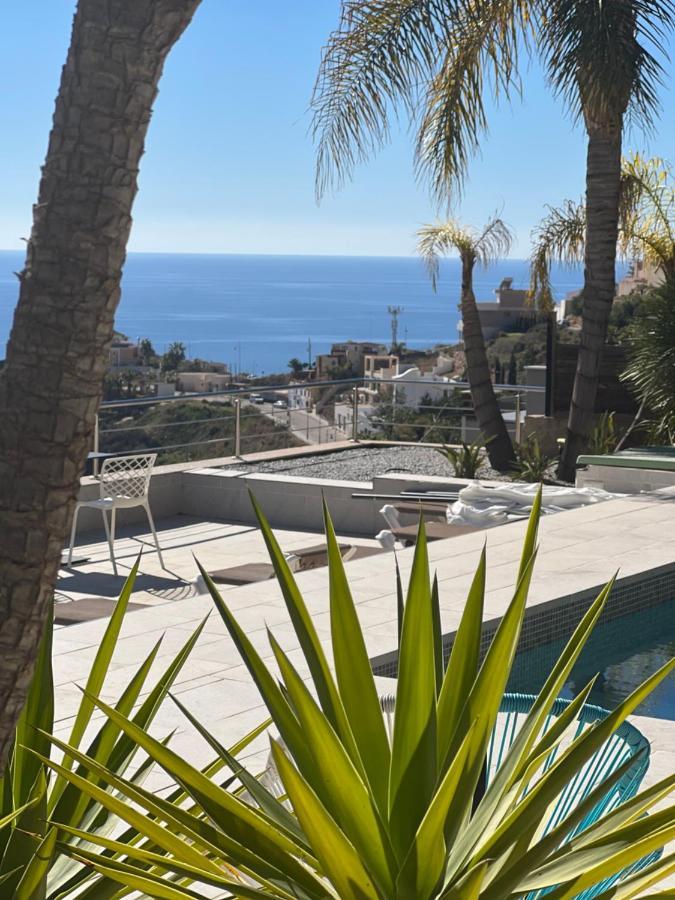 Villa De Luxe Vue Mer Et Piscine Privee Casa De Palma A Torrox Costa Exterior foto